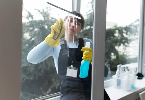 Nettoyage de vitres intérieures et extérieures à Vieille-Brioude